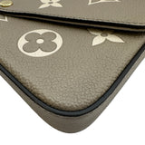 ルイ・ヴィトン LOUIS VUITTON ポシェット・フェリシー M82610 グレージュ モノグラム・アンプラント レディース ショルダーバッグ