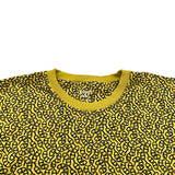 エルメス HERMES ナウサ シェーヌダンクル総柄長袖Tシャツ 4E4649DB イエロー コットン レディース 長袖Ｔシャツ
