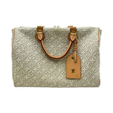 ルイ・ヴィトン LOUIS VUITTON スピーディ・ソフト30 M28479 ベージュ モノグラム・ジャガード レディース トートバッグ