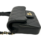 シャネル CHANEL マトラッセスモール ショルダーバッグ AS1436 29番台 ブラック ゴールド金具 ラムスキン レディース ショルダーバッグ