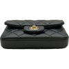 シャネル CHANEL マトラッセスモール ショルダーバッグ AS1436 29番台 ブラック ゴールド金具 ラムスキン レディース ショルダーバッグ