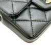 シャネル CHANEL マトラッセスモール ショルダーバッグ AS1436 29番台 ブラック ゴールド金具 ラムスキン レディース ショルダーバッグ