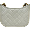 シャネル CHANEL マトラッセチェーンホーボー AS4666 ホワイト ゴールド金具 ラムスキン レディース ショルダーバッグ