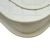 シャネル CHANEL マトラッセチェーンホーボー AS4666 ホワイト ゴールド金具 ラムスキン レディース ショルダーバッグ