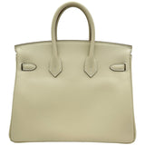 エルメス HERMES バーキン25 G刻印 クレ シルバー金具 スイフト レディース ハンドバッグ