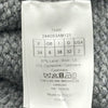 クリスチャン・ディオール Christian Dior セーラーカラーウールニットカーディガン 244G53AM121 グレー ウール レディース カーディガン