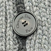 クリスチャン・ディオール Christian Dior セーラーカラーウールニットカーディガン 244G53AM121 グレー ウール レディース カーディガン