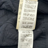 エルメス HERMES シェーヌダンクルシルク混カーディガン 3E2706D3 ブラック シルク レディース カーディガン