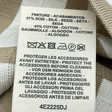 エルメス HERMES モザイクジップアップニットジャケット 4E2225DJ ベージュ シルク レディース その他アウター