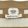 エルメス HERMES モザイクジップアップニットジャケット 4E2225DJ ベージュ シルク レディース その他アウター