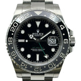 ロレックス ROLEX GMTマスター2 126710GRNR ブラック ステンレススチール 自動巻き メンズ 腕時計