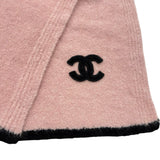 シャネル CHANEL ココマークマフラー AA8517 ピンク カシミヤ/シルク レディース マフラー