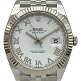 ロレックス ROLEX デイトジャスト41 126334 ホワイト ホワイトゴールド/ステンレススチール 自動巻き メンズ 腕時計