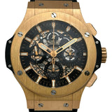 ウブロ HUBLOT ビックバン アエロバン 311.PX.1180.GR ブラック ゴールド 自動巻き メンズ 腕時計