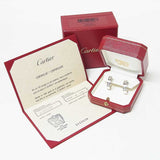 カルティエ Cartier ラブピアス 1Pダイヤモンド K18WG ジュエリー