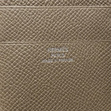 エルメス HERMES ベアンコンビネ B刻 エトゥープ/SV金具 エプソン レディース 二つ折り財布