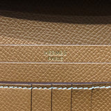 エルメス HERMES ベアンコンパクト B刻 ゴールド/GD金具 エプソン レディース 二つ折り財布