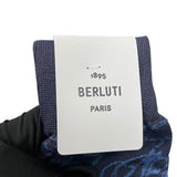 ベルルッティ Berluti カリグラフィーコットンソックス ネイビー コットン メンズ その他ファッション雑貨