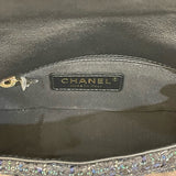 シャネル CHANEL ココマークツイード2WAYチェーンショルダー ブラック ツイード/スパンコール/フェイクパール レディース ショルダーバッグ