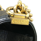 シャネル CHANEL ボーイシャネル25 A67086 ブラック　GD金具 キャビアスキン レディース ショルダーバッグ