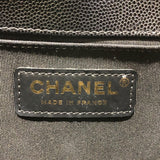 シャネル CHANEL ボーイシャネル25 A67086 ブラック　GD金具 キャビアスキン レディース ショルダーバッグ