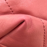 シャネル CHANEL ミニハンドバッグ AS3980 ピンク/シルバー金具 シャイニーカーフ レディース ショルダーバッグ