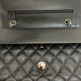 シャネル CHANEL マトラッセ25 A01112 ブラック/シルバー金具 キャビア レディース ショルダーバッグ