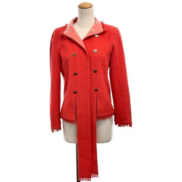 シャネル CHANEL スパンコールカラー ツイードジャケット P32399