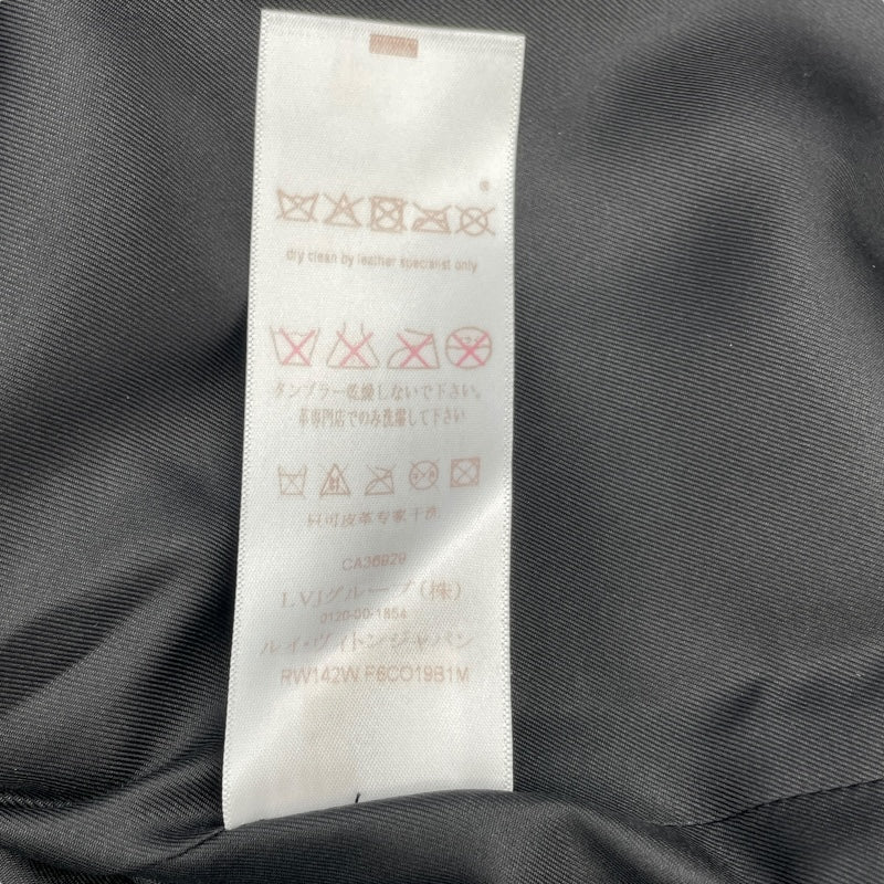 ルイ・ヴィトン LOUIS VUITTON ツイードコート ボルドー コットン レディース その他アウター