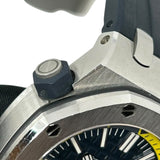 オーデマ・ピゲ AUDEMARS PIGUET ロイヤルオーク オフショア ダイバー 15710ST.OO.A027CA.01 ブルー SS/ラバーベルト 自動巻き メンズ 腕時計