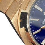 ヴァシュロン・コンスタンタン VACHERON CONSTANTIN オーヴァーシーズ 4600V/200R-B979 ブルー K18PG 自動巻き レディース 腕時計
