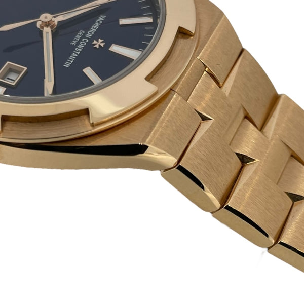 ヴァシュロン・コンスタンタン VACHERON CONSTANTIN オーヴァーシーズ 4600V/200R-B979 ブルー K18PG 自動巻き レディース 腕時計