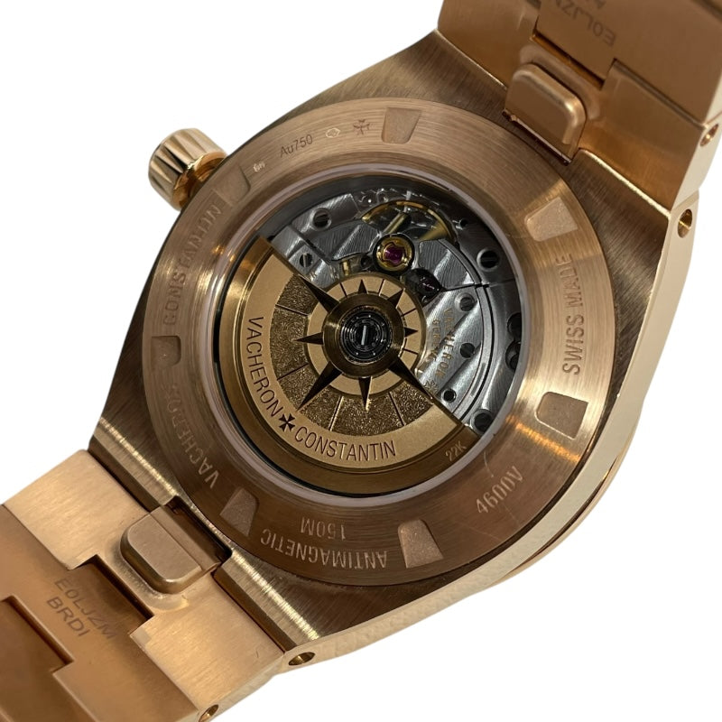 ヴァシュロン・コンスタンタン VACHERON CONSTANTIN オーヴァーシーズ 4600V/200R-B979 ブルー K18PG 自動巻き レディース 腕時計