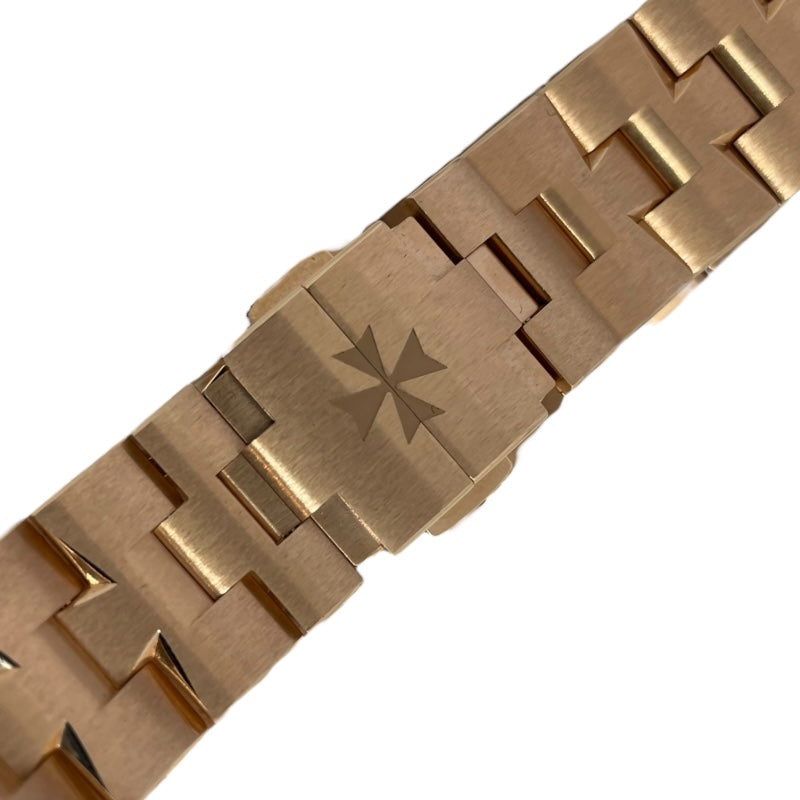 ヴァシュロン・コンスタンタン VACHERON CONSTANTIN オーヴァーシーズ 4600V/200R-B979 ブルー K18PG 自動巻き レディース 腕時計