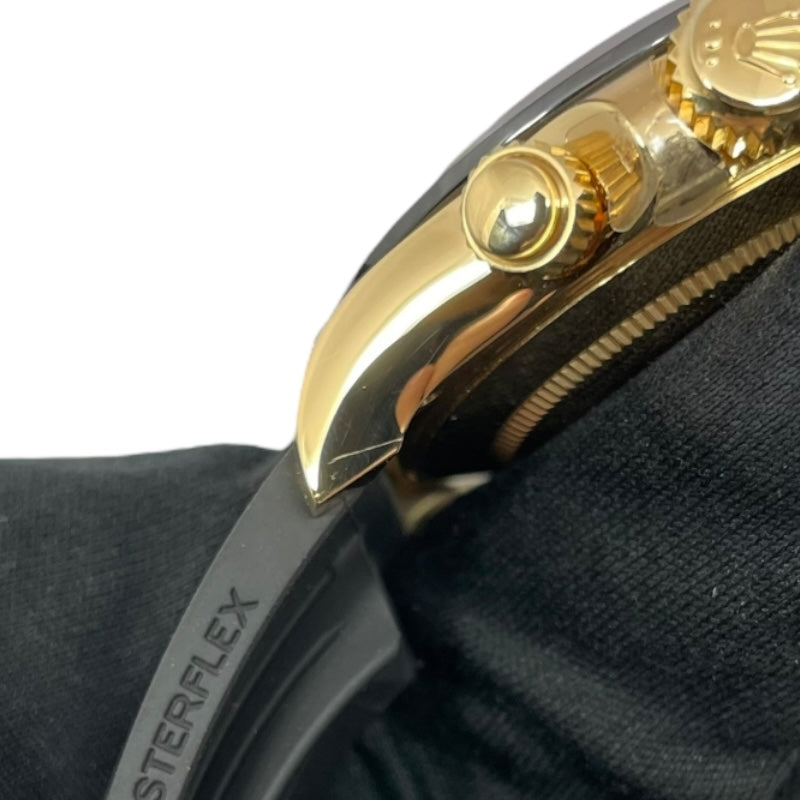 ロレックス ROLEX デイトナ メテオライト 116518LN メテオライト/ブラック K18YG/ラバーベルト 自動巻き メンズ 腕時計