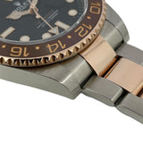 ロレックス ROLEX GMTマスター２ ランダムシリアル 126711CHNR ブラック K18PG/SS メンズ 腕時計