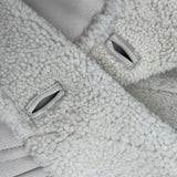 フェンディ FENDI ムートンレザージャケット FM5360 クリーム レザー レディース その他アウター
