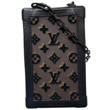 ルイ・ヴィトン LOUIS VUITTON ヴァーティカルソフトトランク M4504 モノグラム・タフタージュ ユニセックス ショルダーバッグ