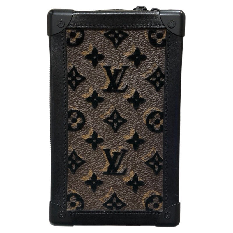 ルイ・ヴィトン LOUIS VUITTON ヴァーティカルソフトトランク M4504 モノグラム・タフタージュ ユニセックス ショルダーバッグ