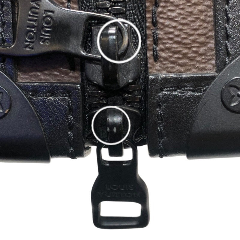 ルイ・ヴィトン LOUIS VUITTON ヴァーティカルソフトトランク M4504 モノグラム・タフタージュ ユニセックス ショルダーバッグ