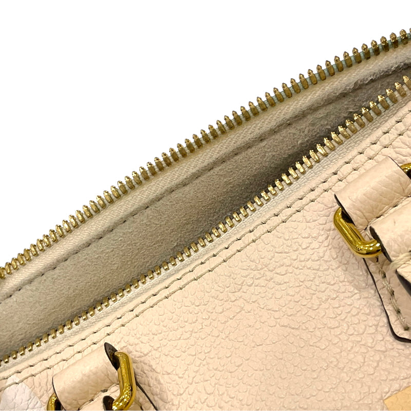 ルイ・ヴィトン LOUIS VUITTON パピヨンBB M45708 クリームサフラン モノグラム・アンプラントレザー レディース ショルダーバッグ