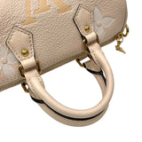 ルイ・ヴィトン LOUIS VUITTON パピヨンBB M45708 クリームサフラン モノグラム・アンプラントレザー レディース ショルダーバッグ