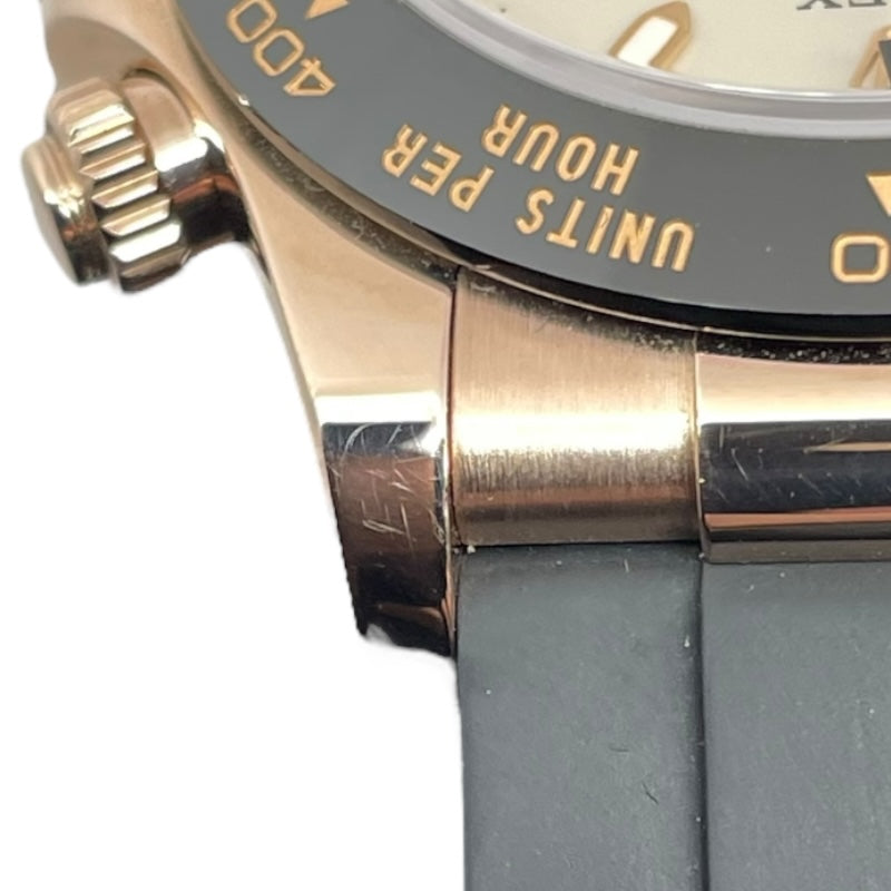 ロレックス ROLEX デイトナ ランダムシリアル 116515KN アイボリー K18PG/ラバー 自動巻き メンズ 腕時計