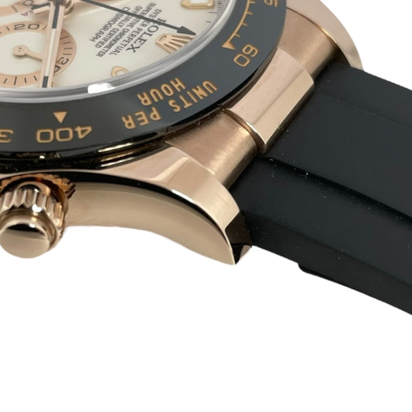 ロレックス ROLEX デイトナ ランダムシリアル 116515KN アイボリー K18PG/ラバー 自動巻き メンズ 腕時計