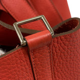 エルメス HERMES ピコタンロックMM □R刻 ローズジャイプール シルバー金具 トリヨンクレマンス レディース ハンドバッグ