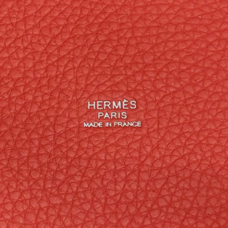 エルメス HERMES ピコタンロックMM □R刻 ローズジャイプール シルバー金具 トリヨンクレマンス レディース ハンドバッグ