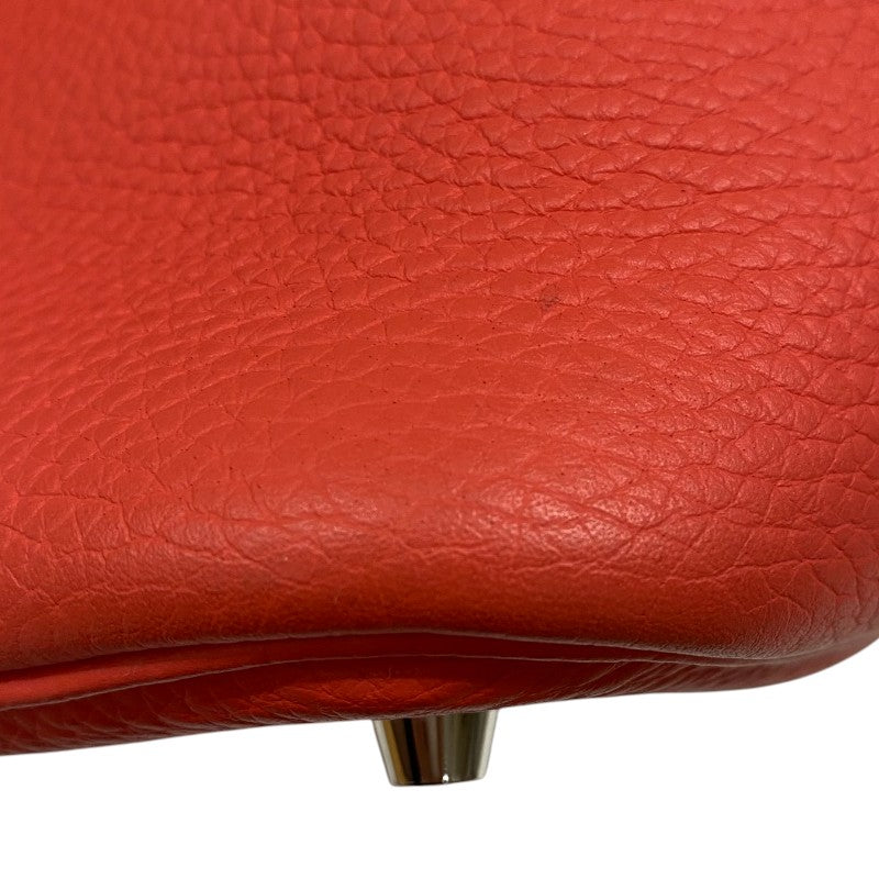 エルメス HERMES ピコタンロックMM □R刻 ローズジャイプール シルバー金具 トリヨンクレマンス レディース ハンドバッグ