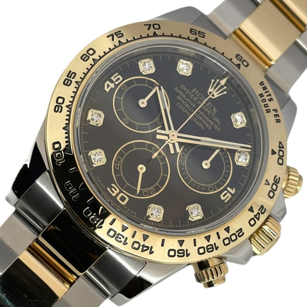 ロレックス ROLEX デイトナ ランダムシリアル 116503G ブラック K18YG/SS 自動巻き メンズ 腕時計