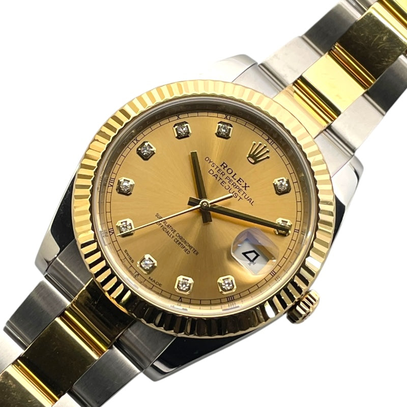 ロレックス ROLEX デイトジャスト41 126333 ゴールド  K18YG/SS 自動巻き メンズ 腕時計