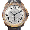 カルティエ Cartier カリブル ドゥ カルティエ 38mm WF100013 シルバー K18PG 自動巻き メンズ 腕時計
